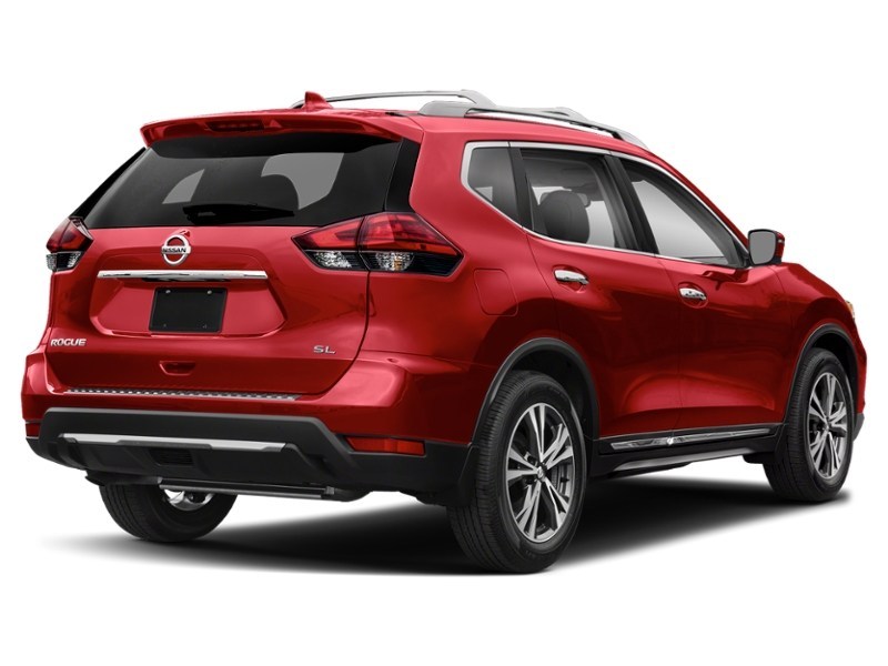 2019 Nissan Rogue AWD SL Scarlet Ember Pearl  Shot 6