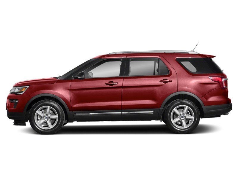 2018 Ford Explorer XLT 4WD Ruby Red Metallic Tinted Clearcoat  Shot 57