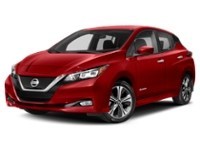 2018 Nissan LEAF SL Hatchback Scarlet Ember  Shot 4