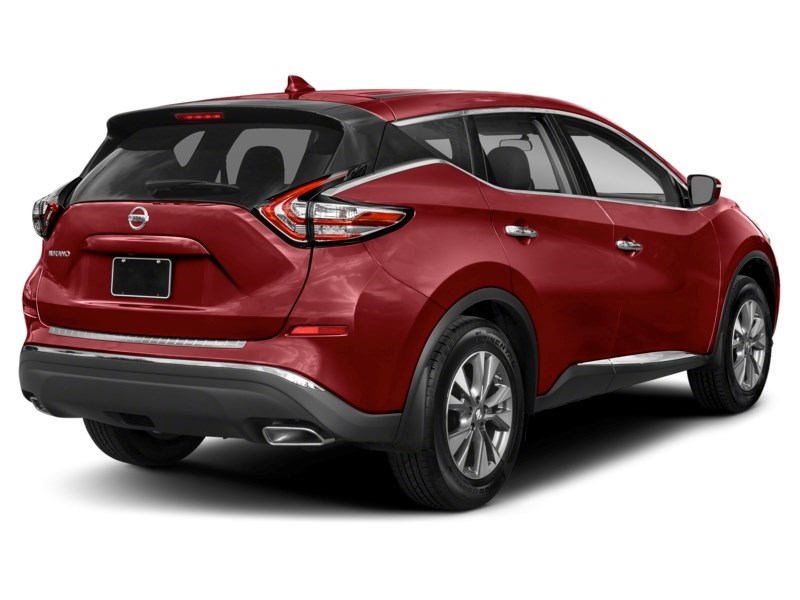 2018 Nissan Murano Platinum Cayenne Red Metallic  Shot 18