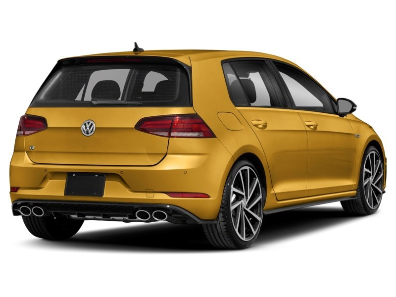 2018 Volkswagen Golf R 5-door DSG Curry Yellow  Shot 69