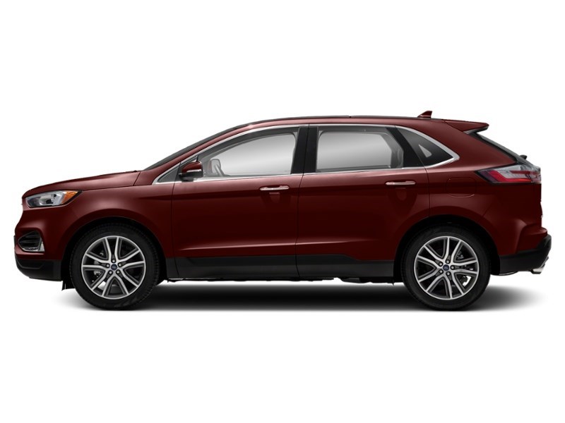 2020 Ford Edge SEL AWD Burgundy Velvet Metallic Tinted Clearcoat  Shot 6