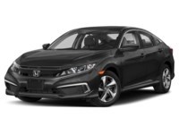 2019 Honda Civic LX CVT Crystal Black Pearl  Shot 4