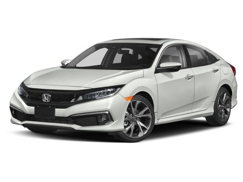 2019 Honda Civic Touring CVT Platinum White Pearl  Shot 4