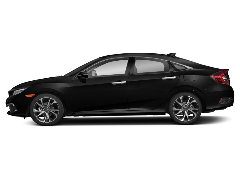 2021 Honda Civic Touring CVT Crystal Black Pearl  Shot 5