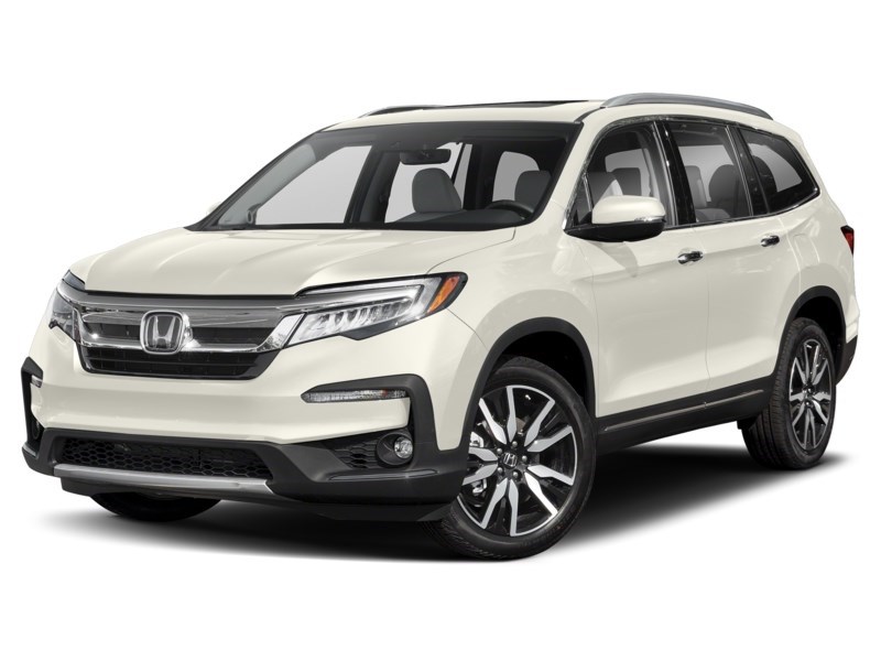 2019 Honda Pilot Touring 8-Passenger AWD White Diamond Pearl  Shot 4
