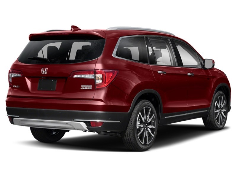 2019 Honda Pilot Touring 8-Passenger AWD Deep Scarlet Pearl  Shot 2