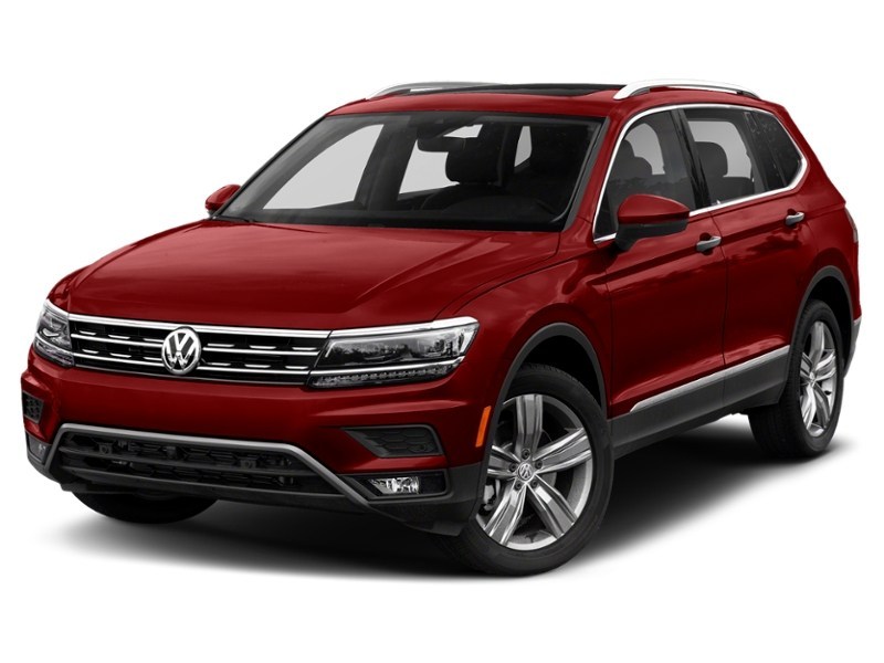 2021 Volkswagen Tiguan Highline 4MOTION Ruby Red Metallic  Shot 14