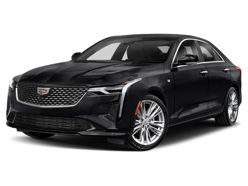 2022 Cadillac CT4 4dr Sdn Premium Luxury Stellar Black Metallic  Shot 4