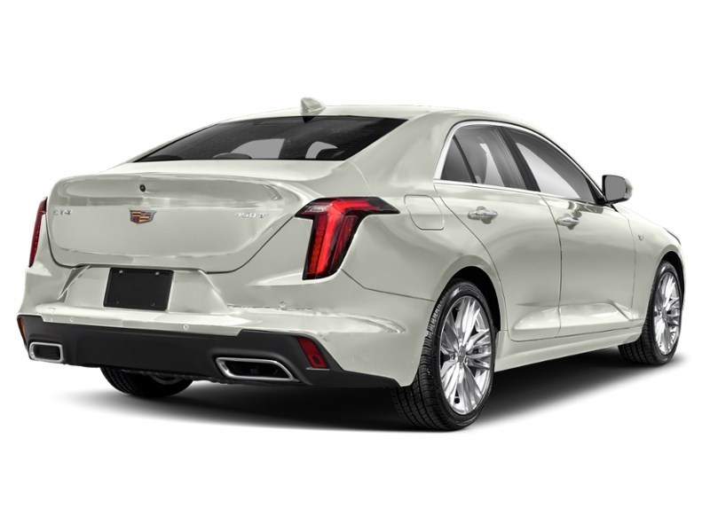 2022 Cadillac CT4 4dr Sdn Premium Luxury Crystal White Tricoat  Shot 2