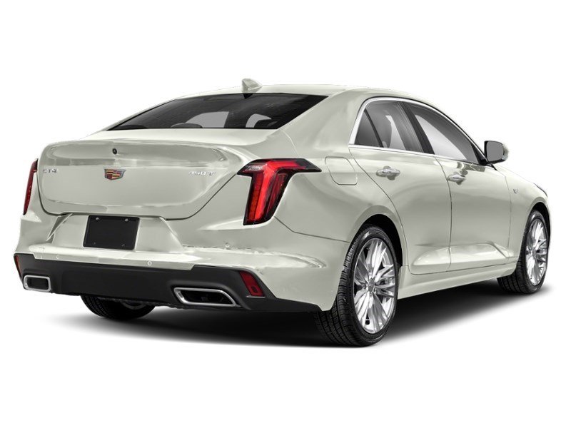 2022 Cadillac CT4 4dr Sdn Premium Luxury Crystal White Tricoat  Shot 2