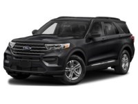 2020 Ford Explorer XLT 4WD Agate Black Metallic  Shot 4