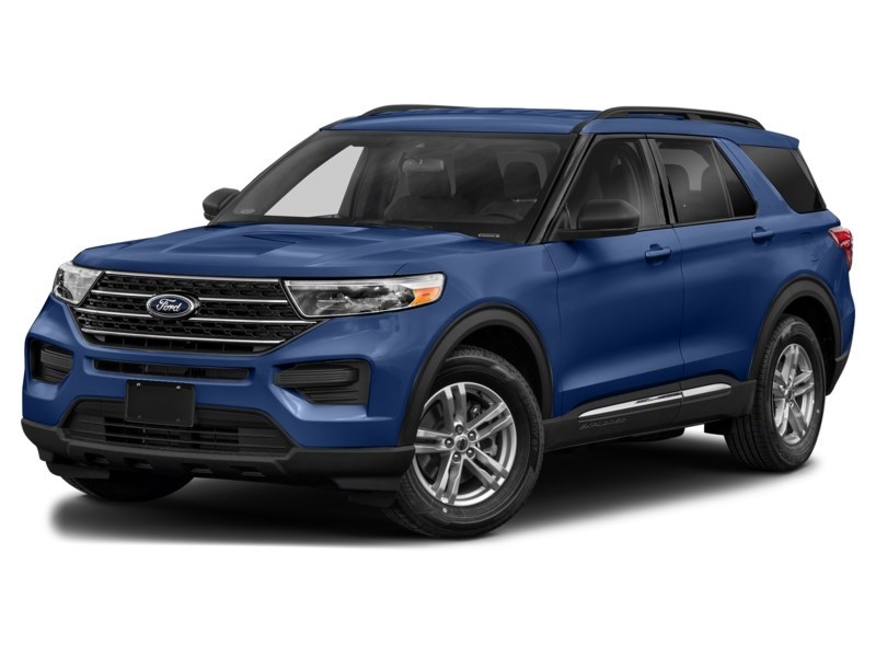 2022 Ford Explorer XLT | 4WD | ROOF | NAV | TOW | ADPTV CRUISE | 20s Stone Blue Metallic  Shot 1