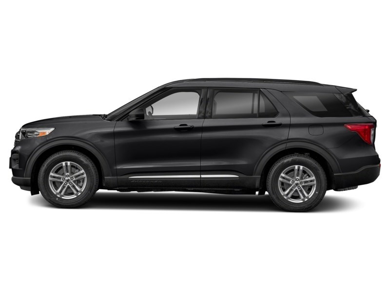 2020 Ford Explorer XLT 4WD Agate Black Metallic  Shot 3