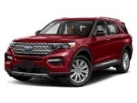2023 Ford Explorer Limited 4WD Rapid Red Metallic Tinted Clearcoat  Shot 13