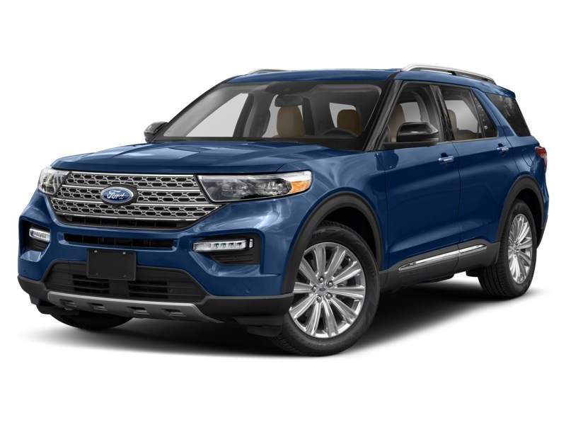 2021 Ford Explorer Limited 4WD Atlas Blue Metallic  Shot 22