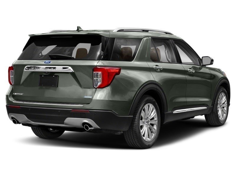 2021 Ford Explorer Limited 4WD Forged Green Metallic  Shot 50