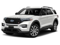 2020 Ford Explorer ST 4WD Star White Tri-Coat  Shot 7