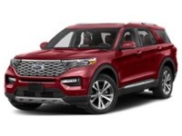 2021 Ford Explorer Platinum 4WD Rapid Red Metallic Tinted Clearcoat  Shot 14