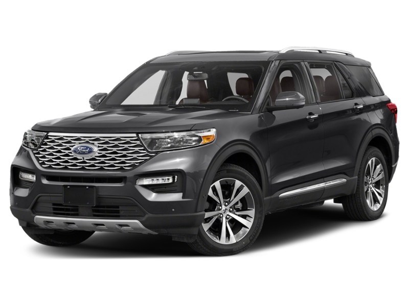 2021 Ford Explorer Platinum 4WD Agate Black Metallic  Shot 33