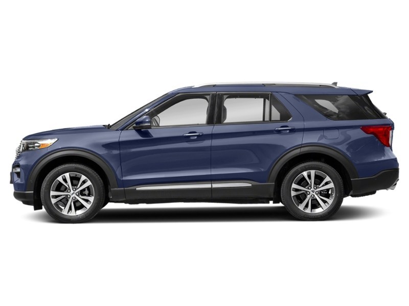 2021 Ford Explorer Platinum 4WD Infinite Blue Metallic Tinted Clearcoat  Shot 5