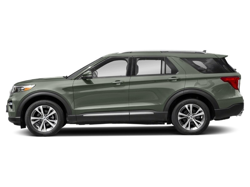 2021 Ford Explorer Platinum 4WD Forged Green Metallic  Shot 28