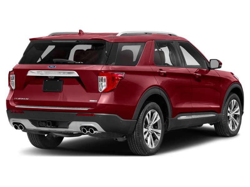 2021 Ford Explorer Platinum 4WD Rapid Red Metallic Tinted Clearcoat  Shot 19