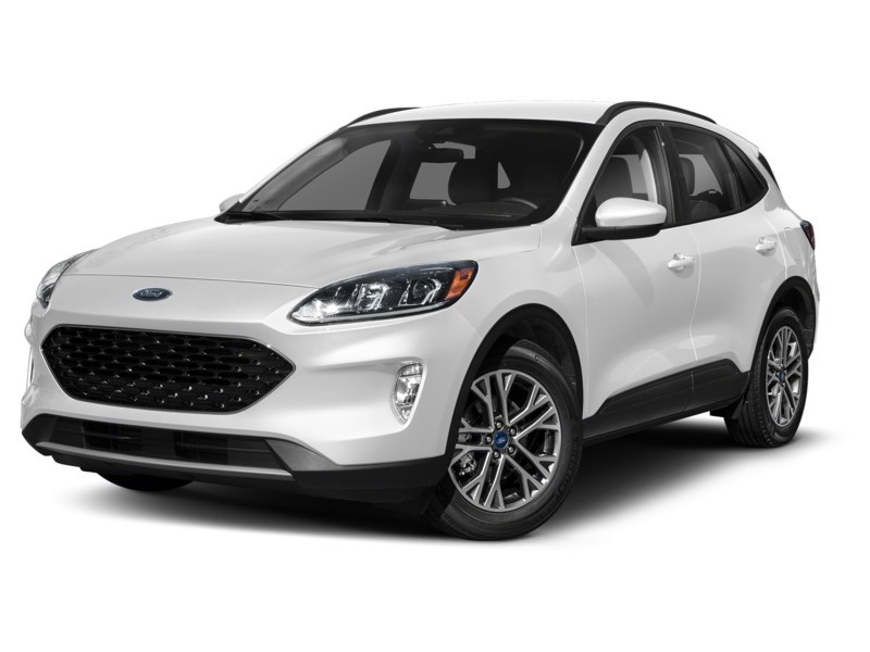 2021 Ford Escape SEL Star White Metallic Tri-Coat  Shot 1