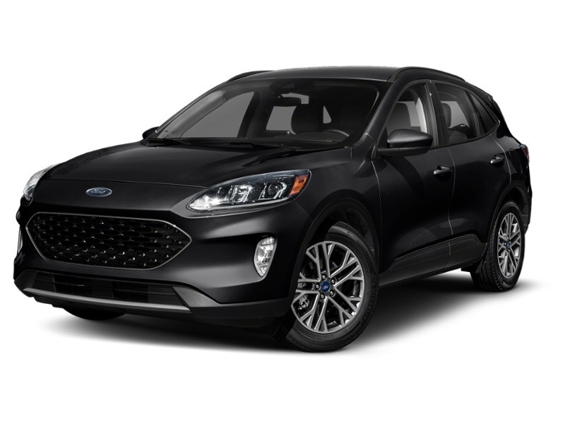 2022 Ford Escape SEL AWD Agate Black Metallic  Shot 4