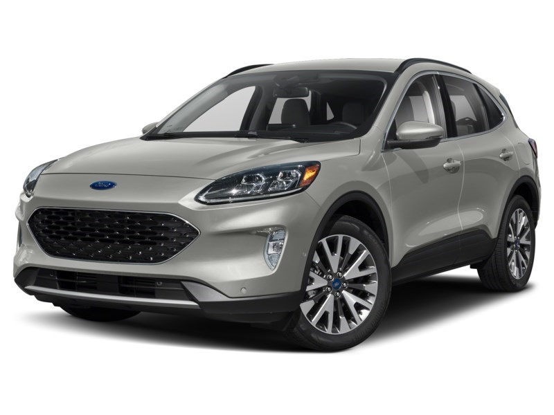 2022 Ford Escape Titanium Hybrid AWD Iconic Silver Metallic  Shot 4