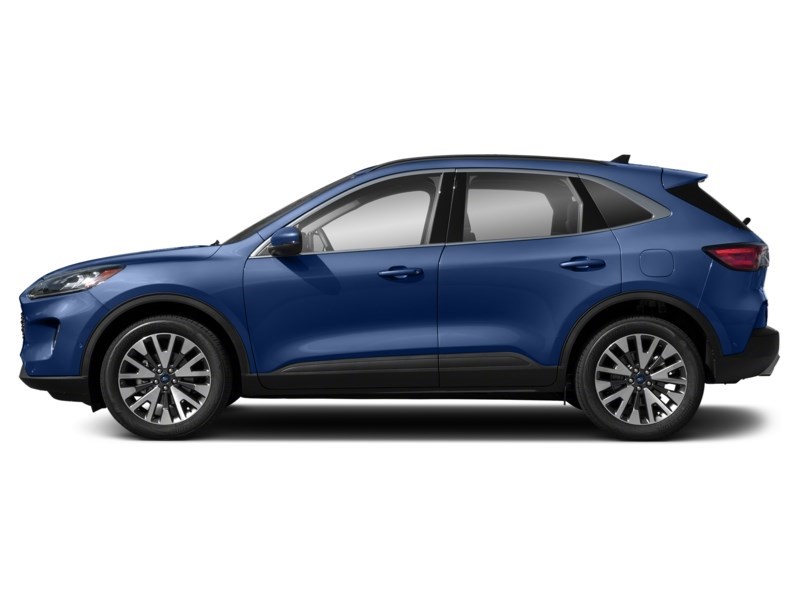 2022 Ford Escape Titanium Hybrid AWD Stone Blue Metallic  Shot 3