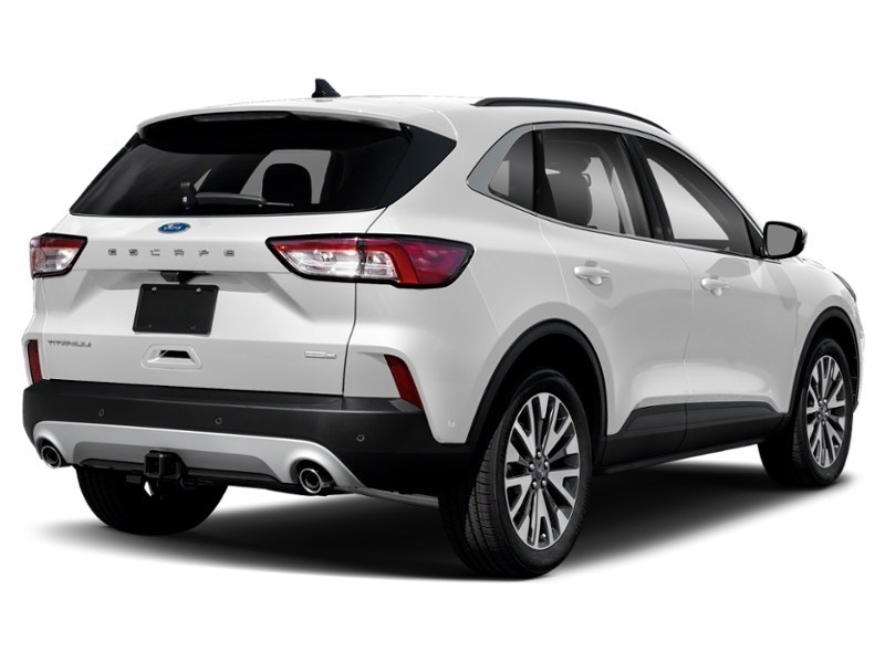 2021 Ford Escape Titanium Hybrid AWD Star White Metallic Tri-Coat  Shot 6