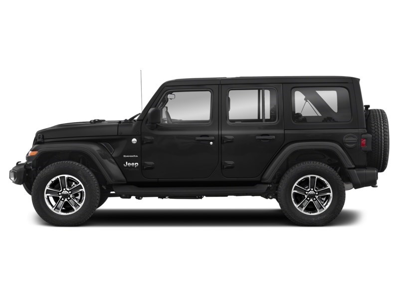 2020 Jeep Wrangler Unlimited Sahara Altitude 4x4 Black  Shot 3