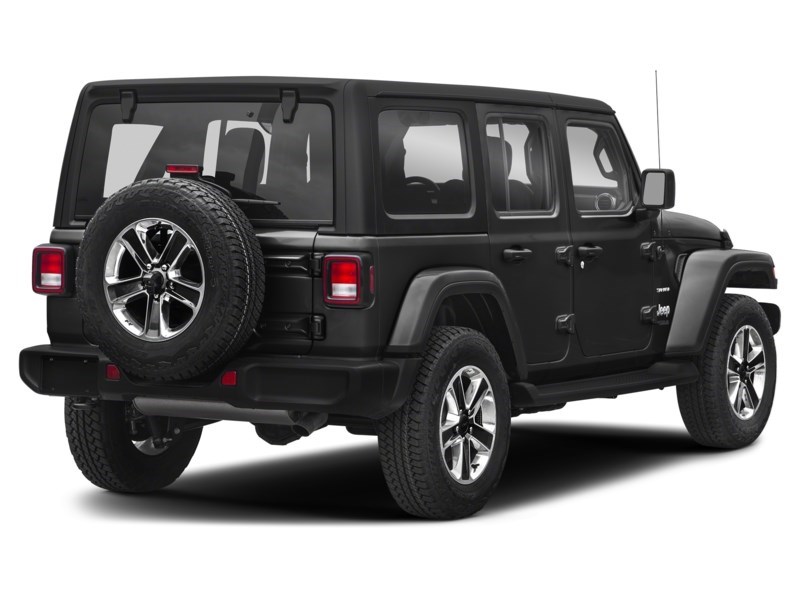2020 Jeep Wrangler Unlimited Sahara Altitude 4x4 Black  Shot 6