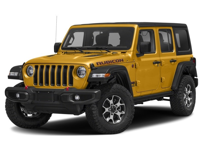 2021 Jeep Wrangler Unlimited Unlimited Rubicon 4x4 Hellayella  Shot 39