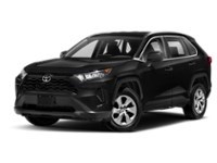 2021 Toyota RAV4 LE AWD Midnight Black Metallic  Shot 4