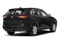 2020 Toyota RAV4 LE AWD Midnight Black Metallic  Shot 2