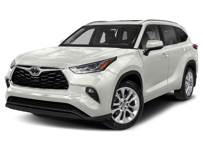 2020 Toyota Highlander Limited AWD Blizzard Pearl  Shot 7