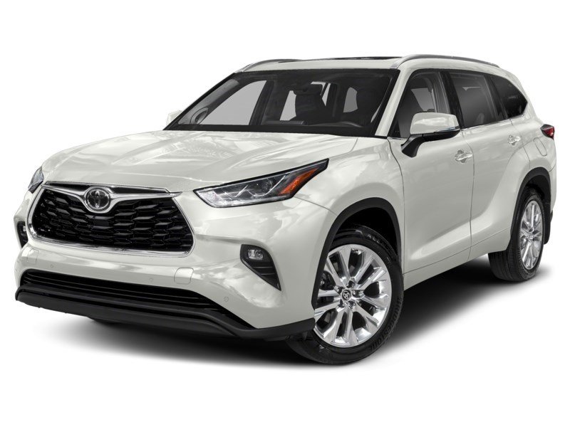 2021 Toyota Highlander Limited AWD Blizzard Pearl  Shot 4