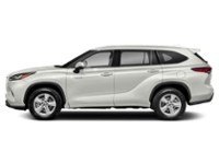 2021 Toyota Highlander Hybrid Hybrid XLE AWD Blizzard Pearl  Shot 3