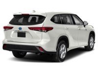 2021 Toyota Highlander Hybrid Hybrid XLE AWD Blizzard Pearl  Shot 2