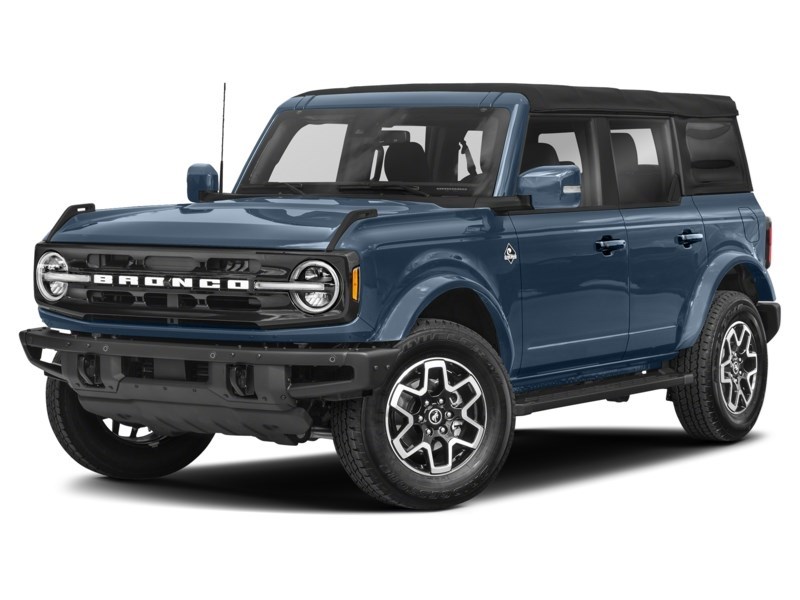 2023 Ford Bronco Outer Banks | 4x4 | 2.7L | SASQUATCH | HIGH/LUX Azure Grey Metallic Tri-Coat  Shot 1