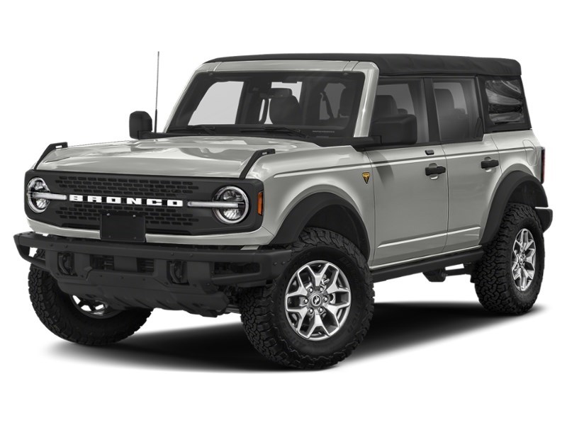 2021 Ford Bronco Badlands 4 Door Advanced 4x4 Iconic Silver Metallic  Shot 34