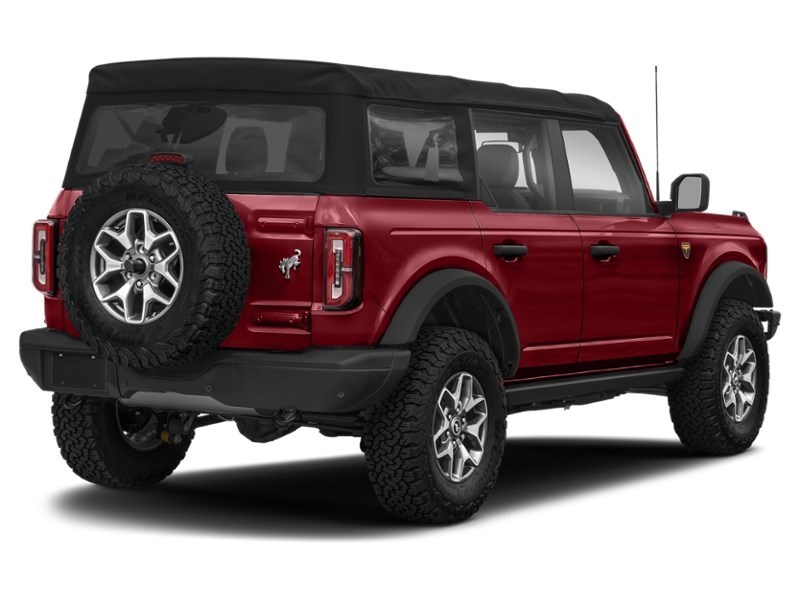 2021 Ford Bronco Badlands 4 Door Advanced 4x4 Rapid Red Metallic Tinted Clearcoat  Shot 8