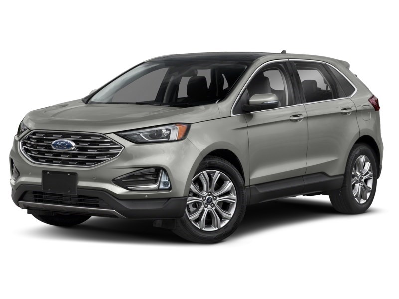 2022 Ford Edge Titanium AWD Iconic Silver Metallic  Shot 4