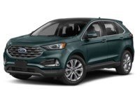 2022 Ford Edge Titanium AWD Forged Green Metallic  Shot 34