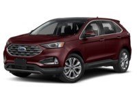 2022 Ford Edge Titanium AWD Burgundy Velvet Metallic Tinted Clearcoat  Shot 37