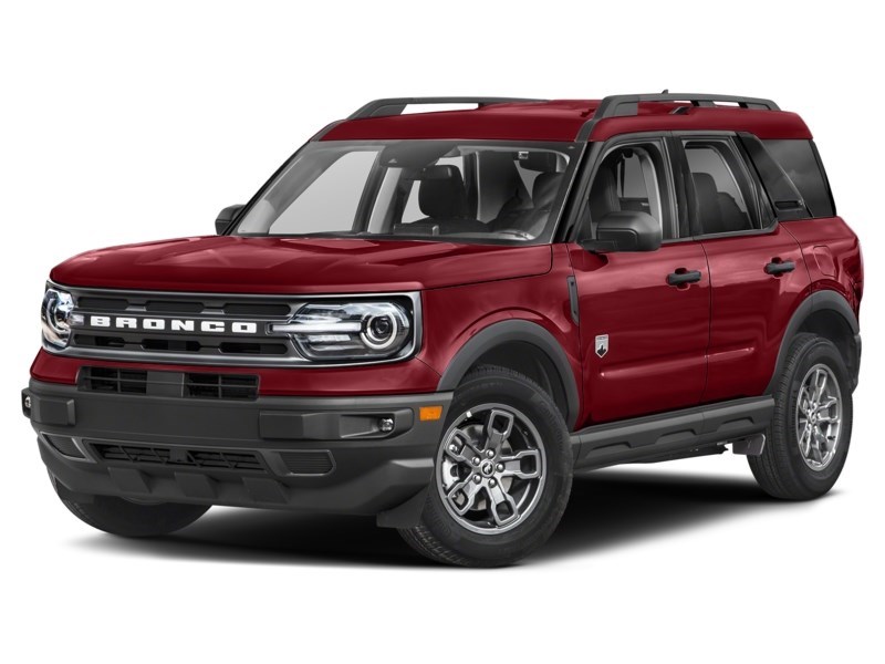 2021 Ford Bronco Sport Big Bend 4x4 Rapid Red Metallic Tinted Clearcoat  Shot 7