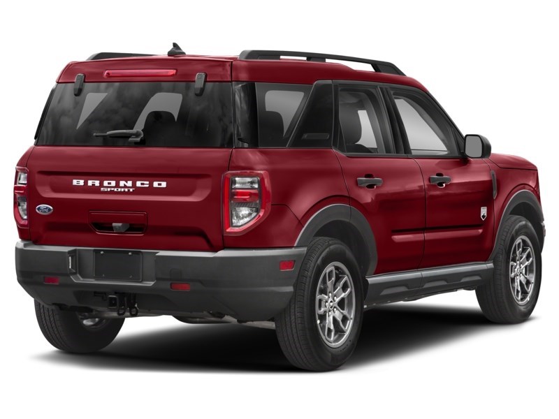 2021 Ford Bronco Sport Big Bend 4x4 Rapid Red Metallic Tinted Clearcoat  Shot 8