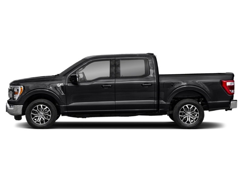 2021 Ford F-150 LARIAT 4WD SuperCrew 5.5' Box Agate Black Metallic  Shot 3